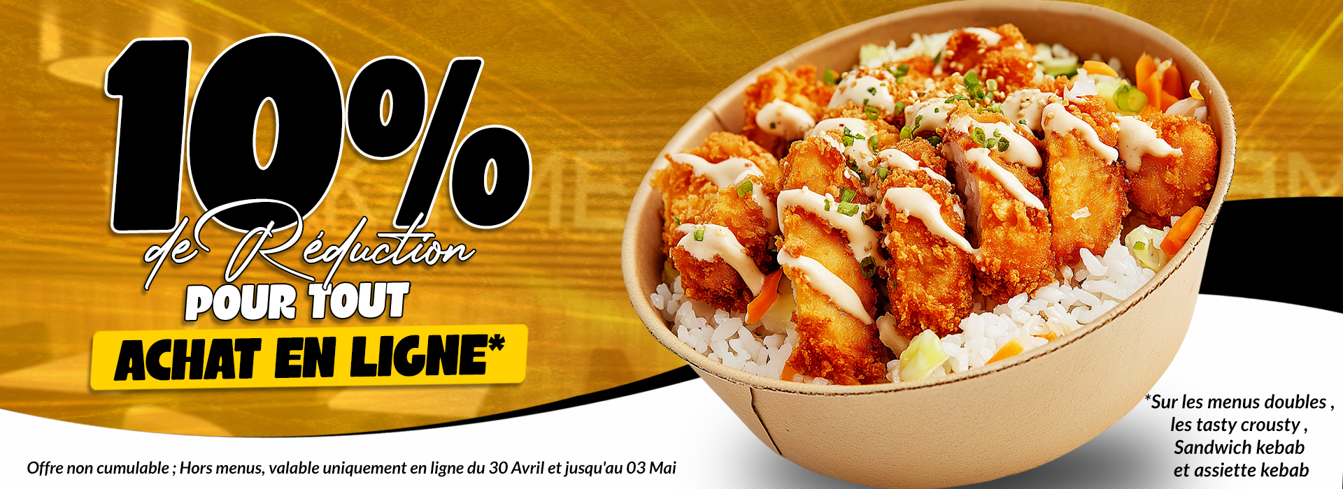 Commander par Allo Burgers Profitez de 10% de Remise &agrave;  bruay la buissiere